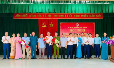 xã Tượng Sơn tổ chức lễ ra mắt Ban điều hành" Chính quyền thân thiện" vì nhân dân phục vụ